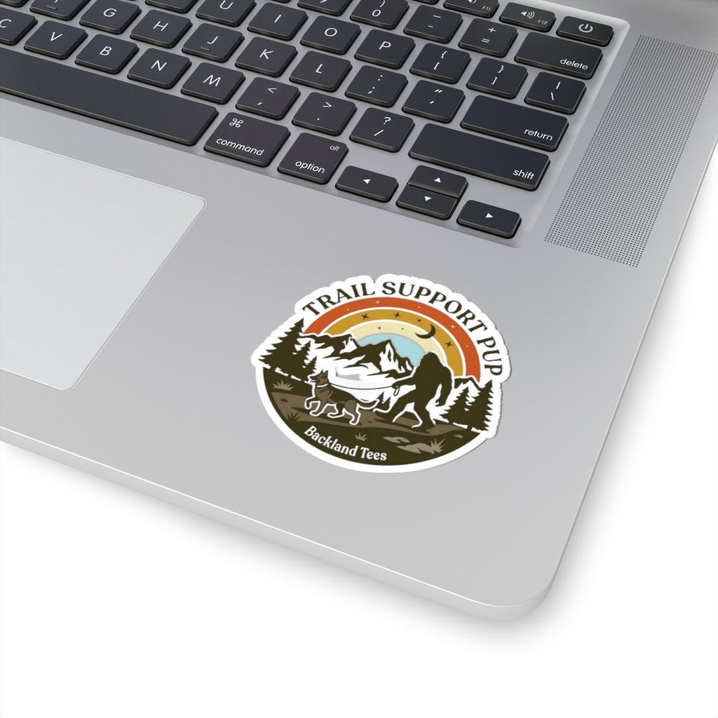 TSP GSD BLU 3 — Hiking Kiss-Cut Vinyl Decal
