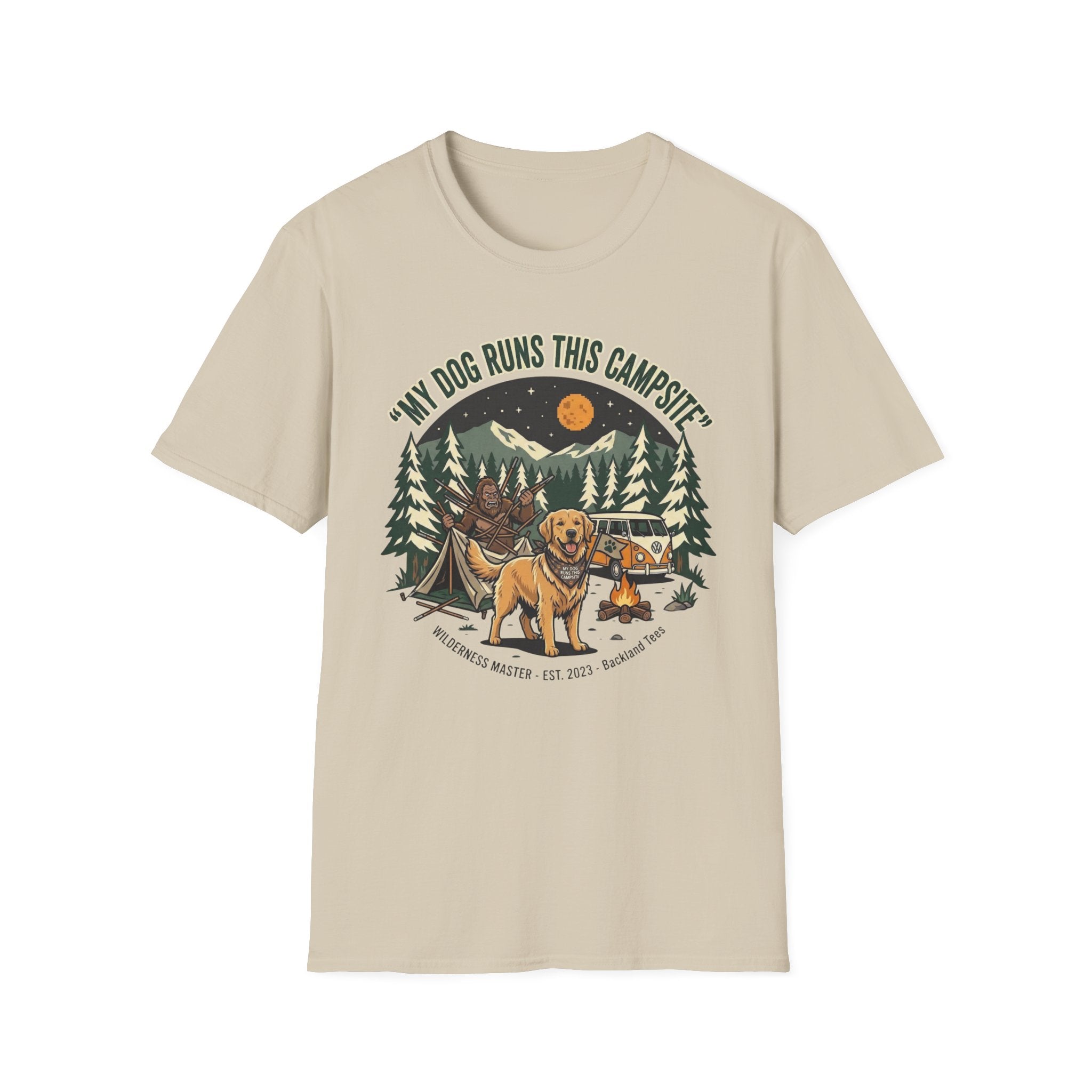 Tent - BF Golden T-Shirt
