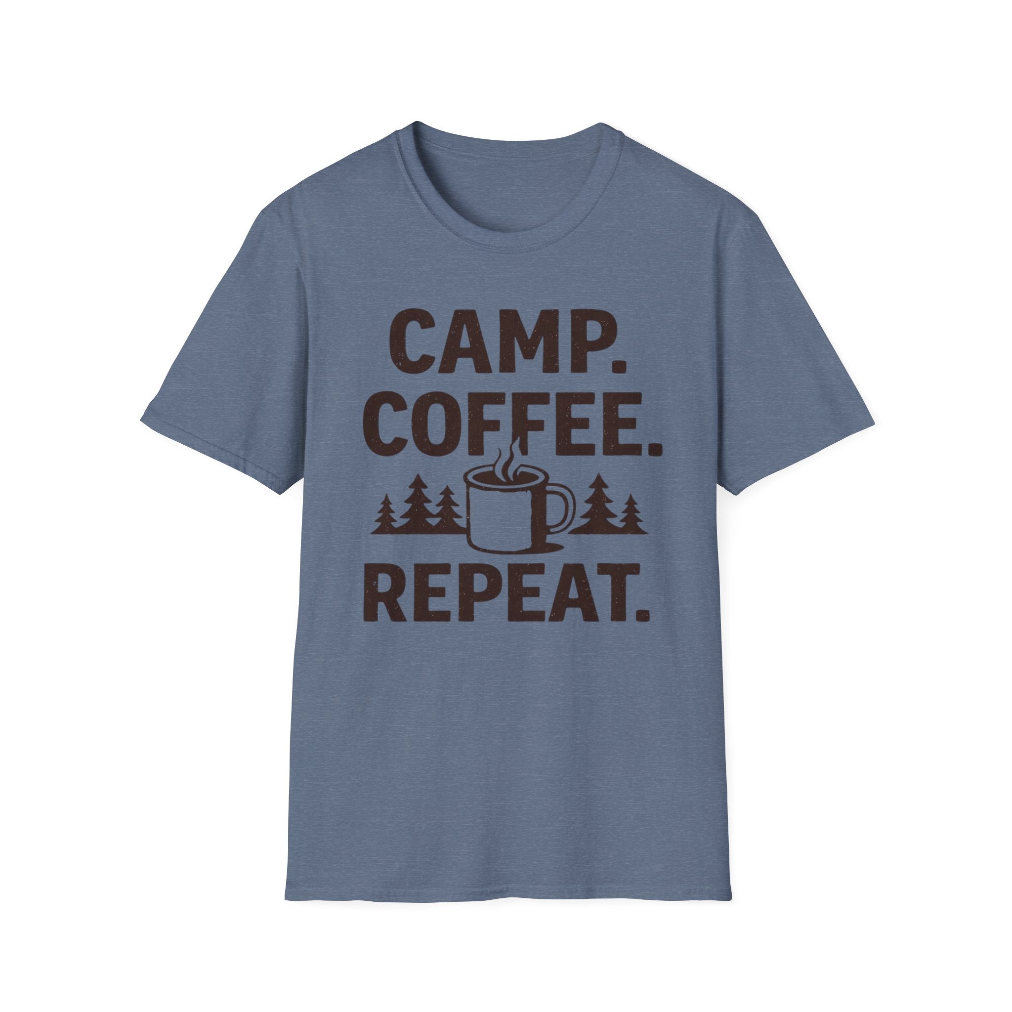 Camp Coffee Repeat T-Shirt