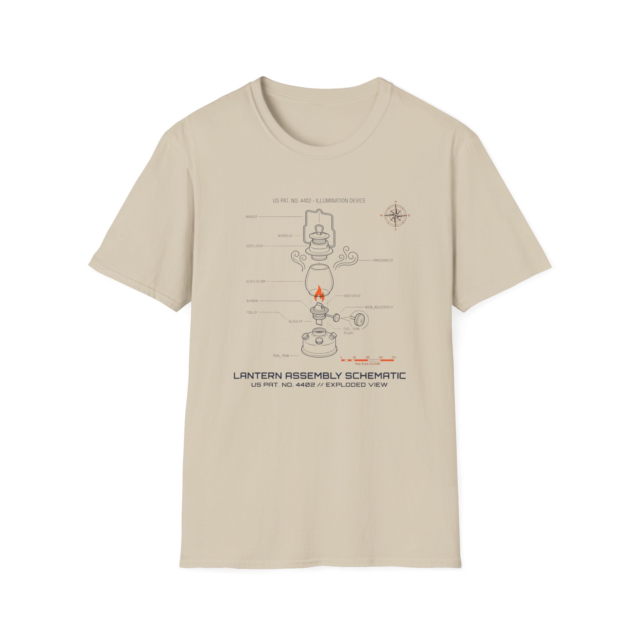 Lantern Schematic OG T-Shirt