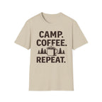 Camp Coffee Repeat T-Shirt