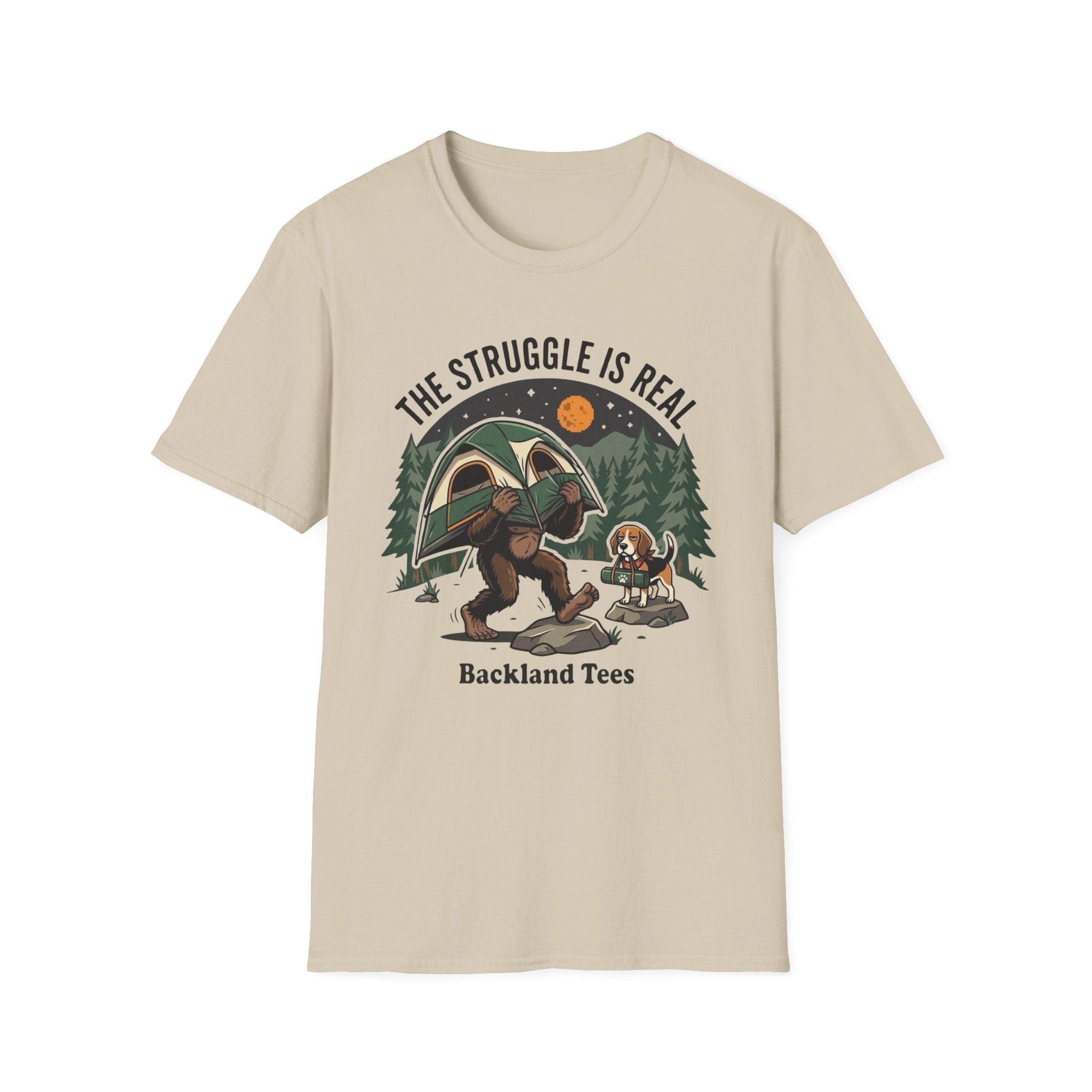 Tent Struggle - Beagle T-Shirt