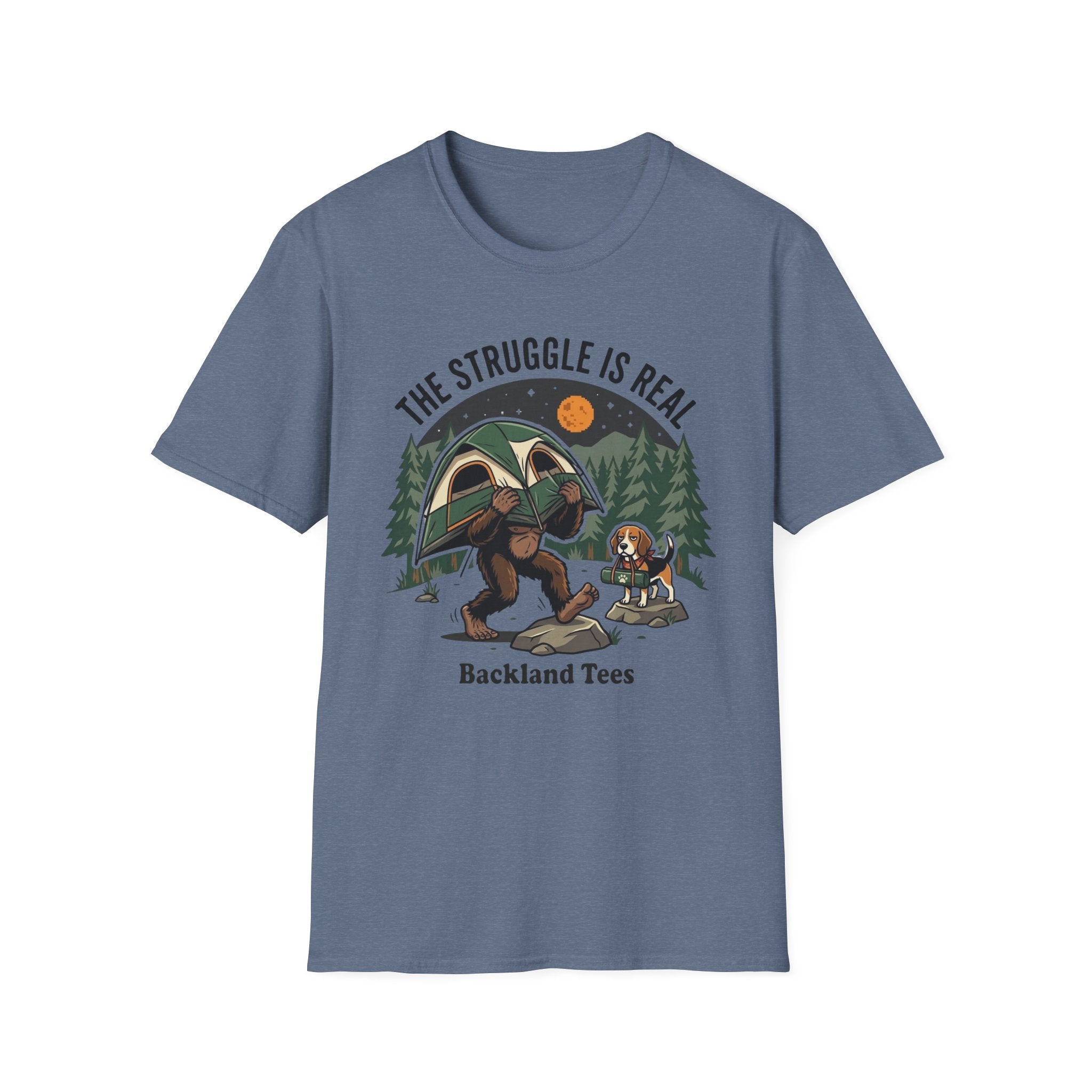 Tent Struggle - Beagle T-Shirt