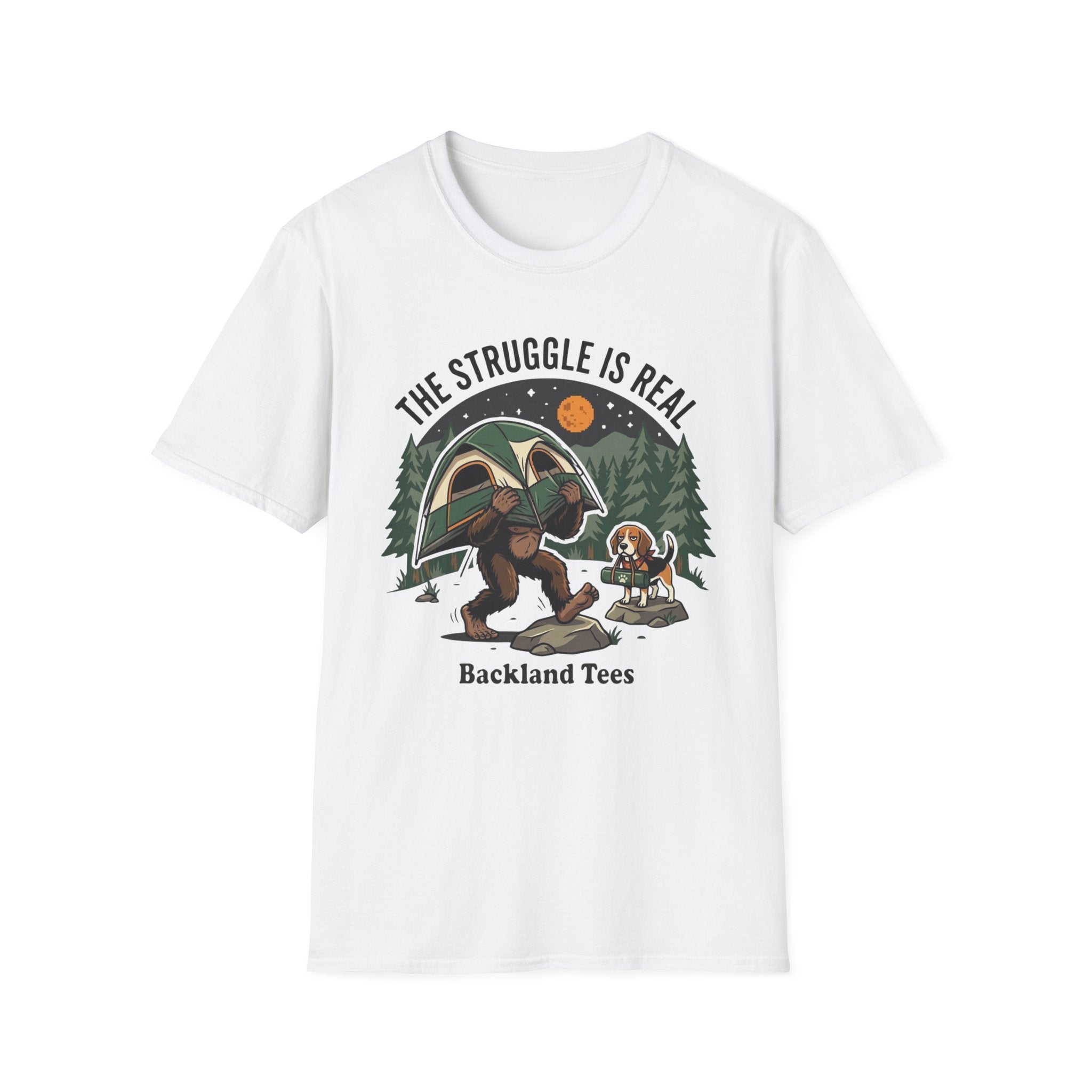 Tent Struggle - Beagle T-Shirt