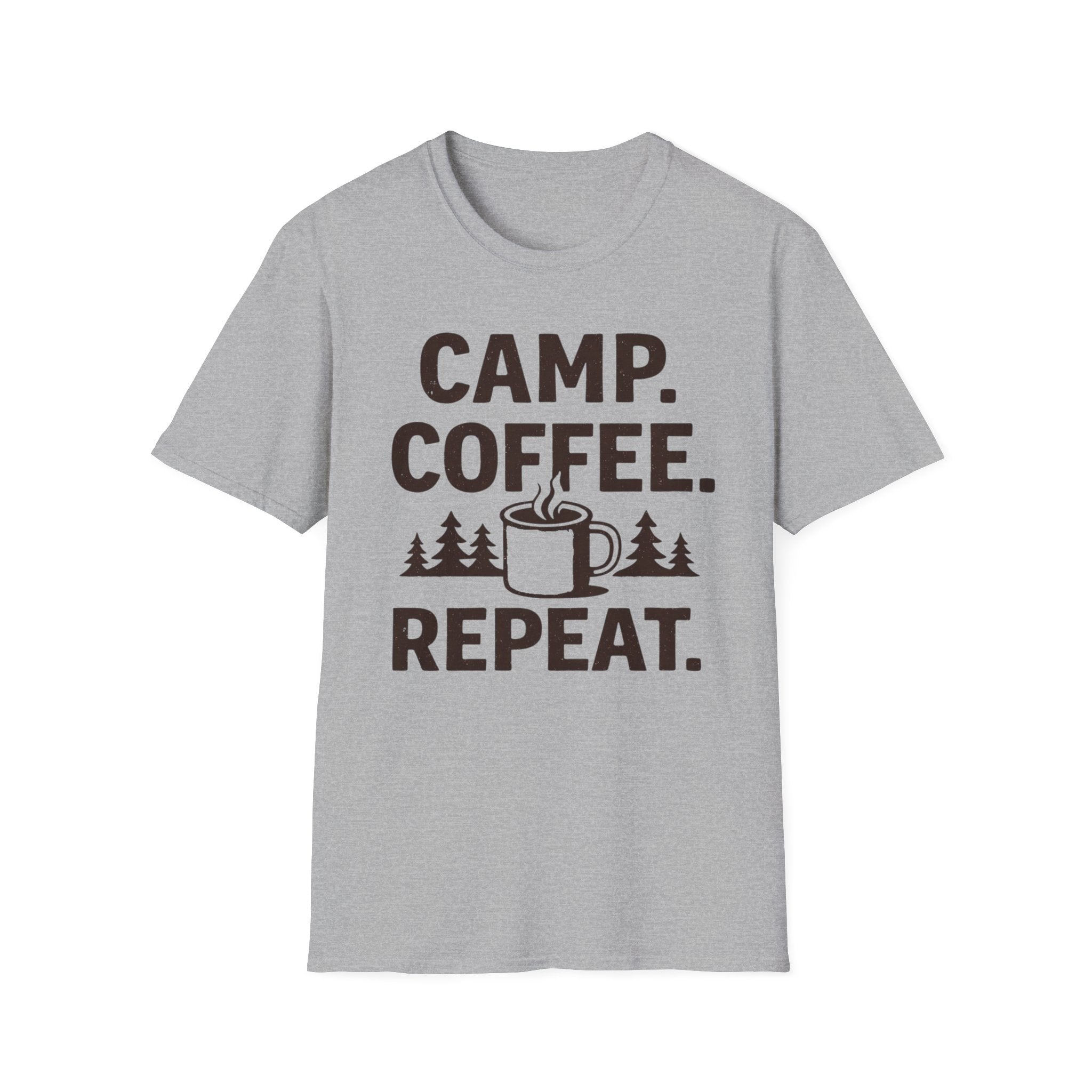Camp Coffee Repeat T-Shirt