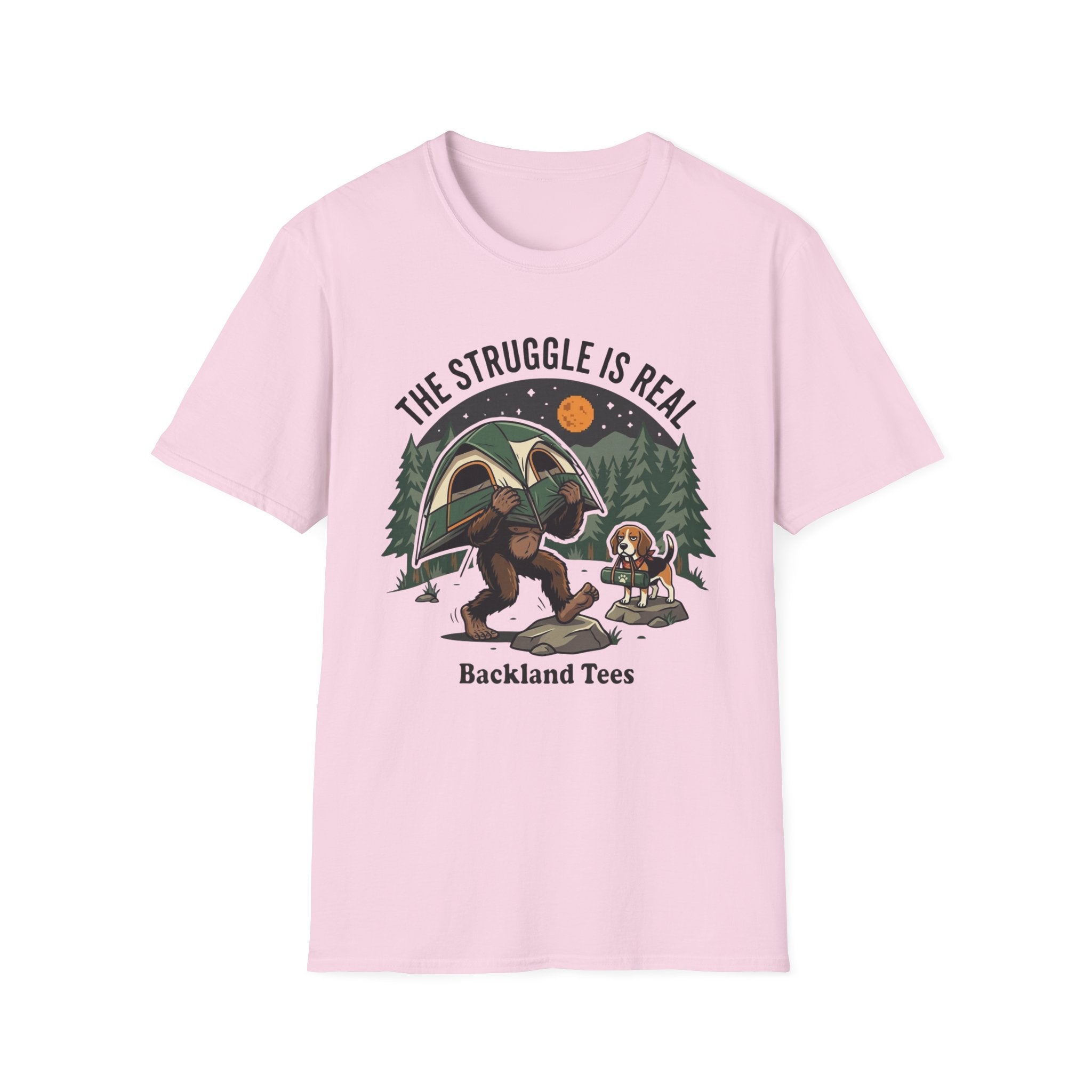 Tent Struggle - Beagle T-Shirt