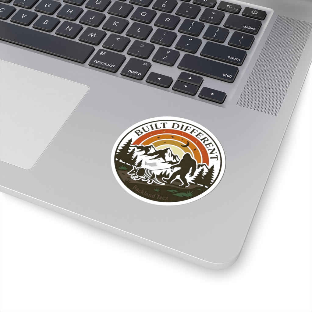 Built Different 3 — Hiking Kiss-Cut Vinyl Decal