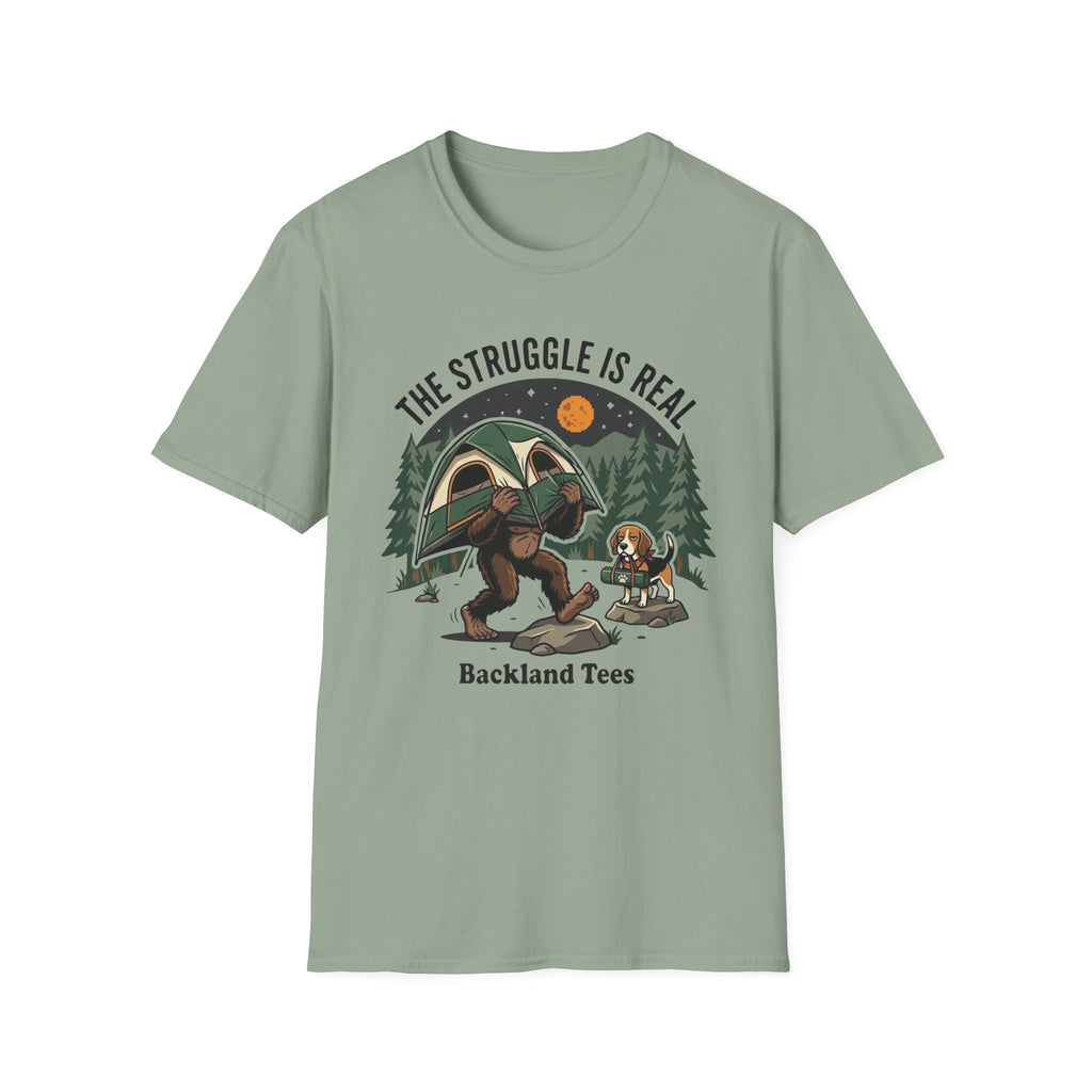 Tent Struggle - Beagle T-Shirt