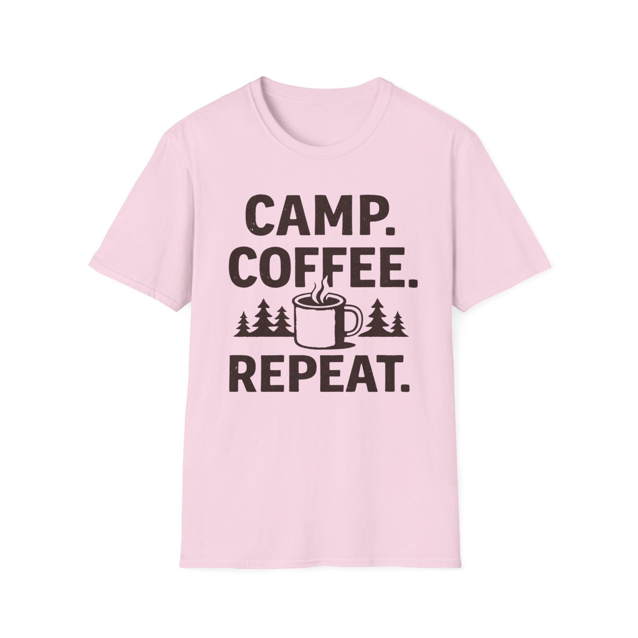 Camp Coffee Repeat T-Shirt