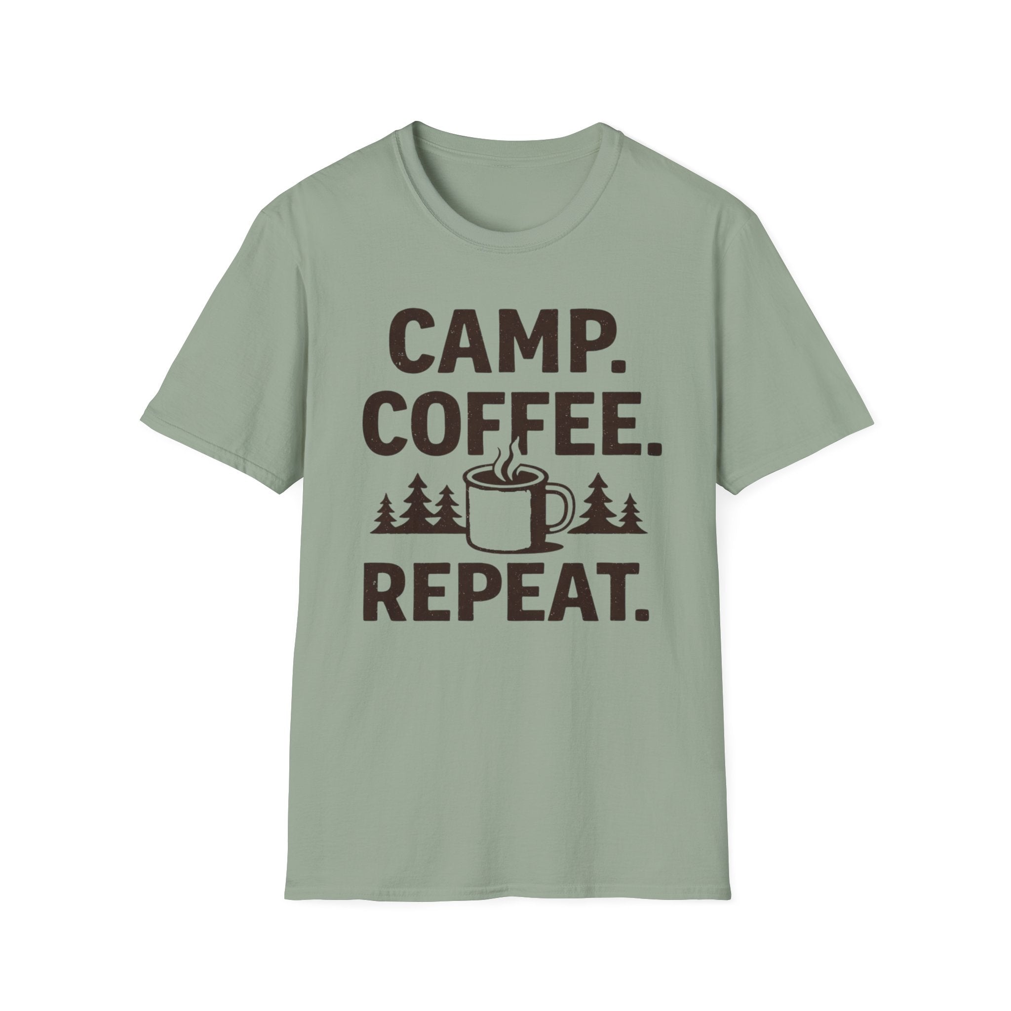 Camp Coffee Repeat T-Shirt
