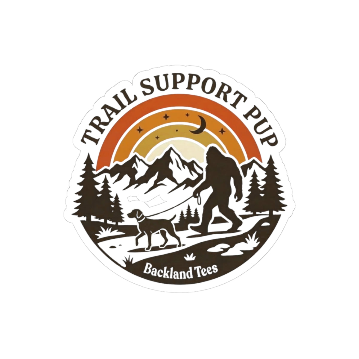 TSP GSP 3 — Hiking Kiss-Cut Vinyl Decal