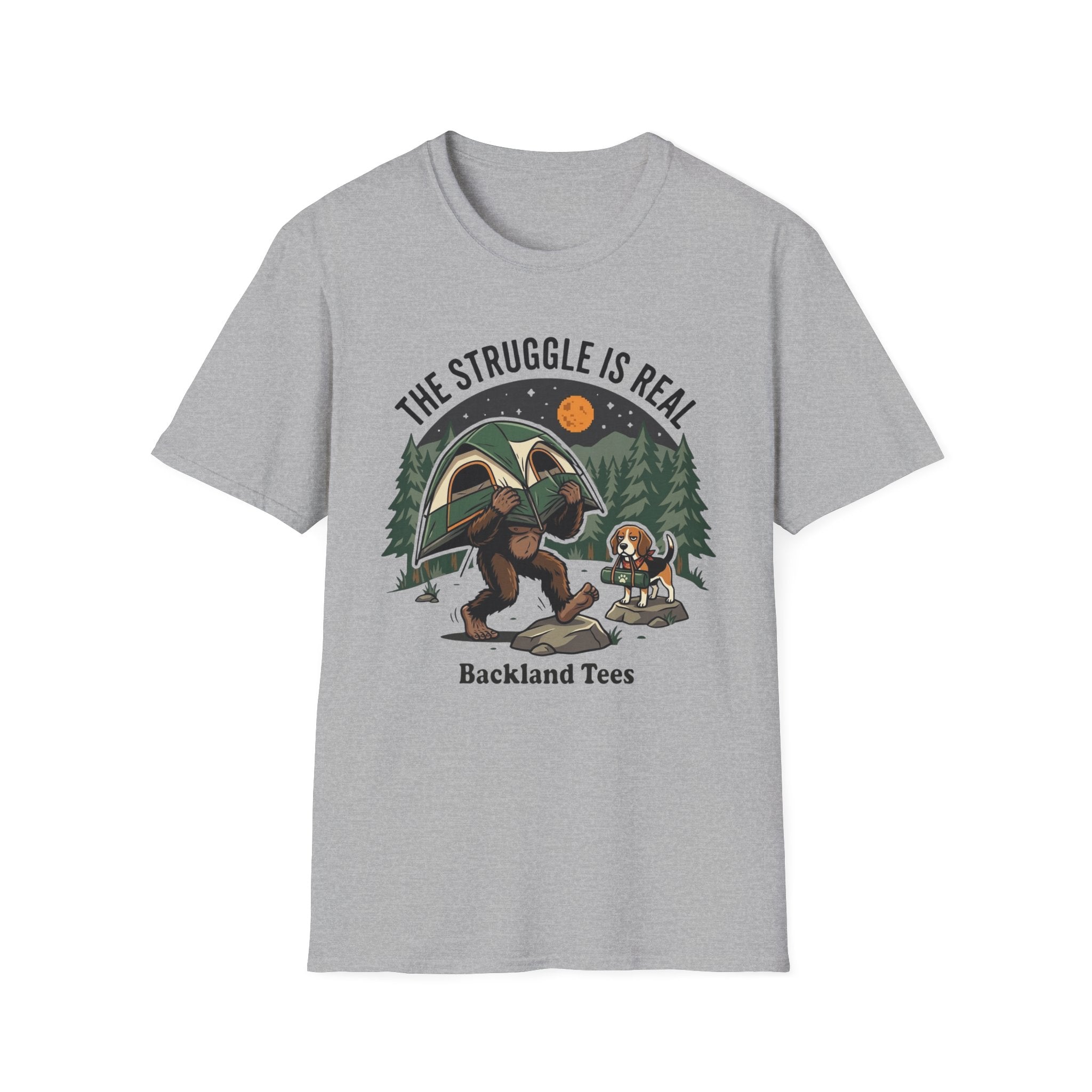 Tent Struggle - Beagle T-Shirt
